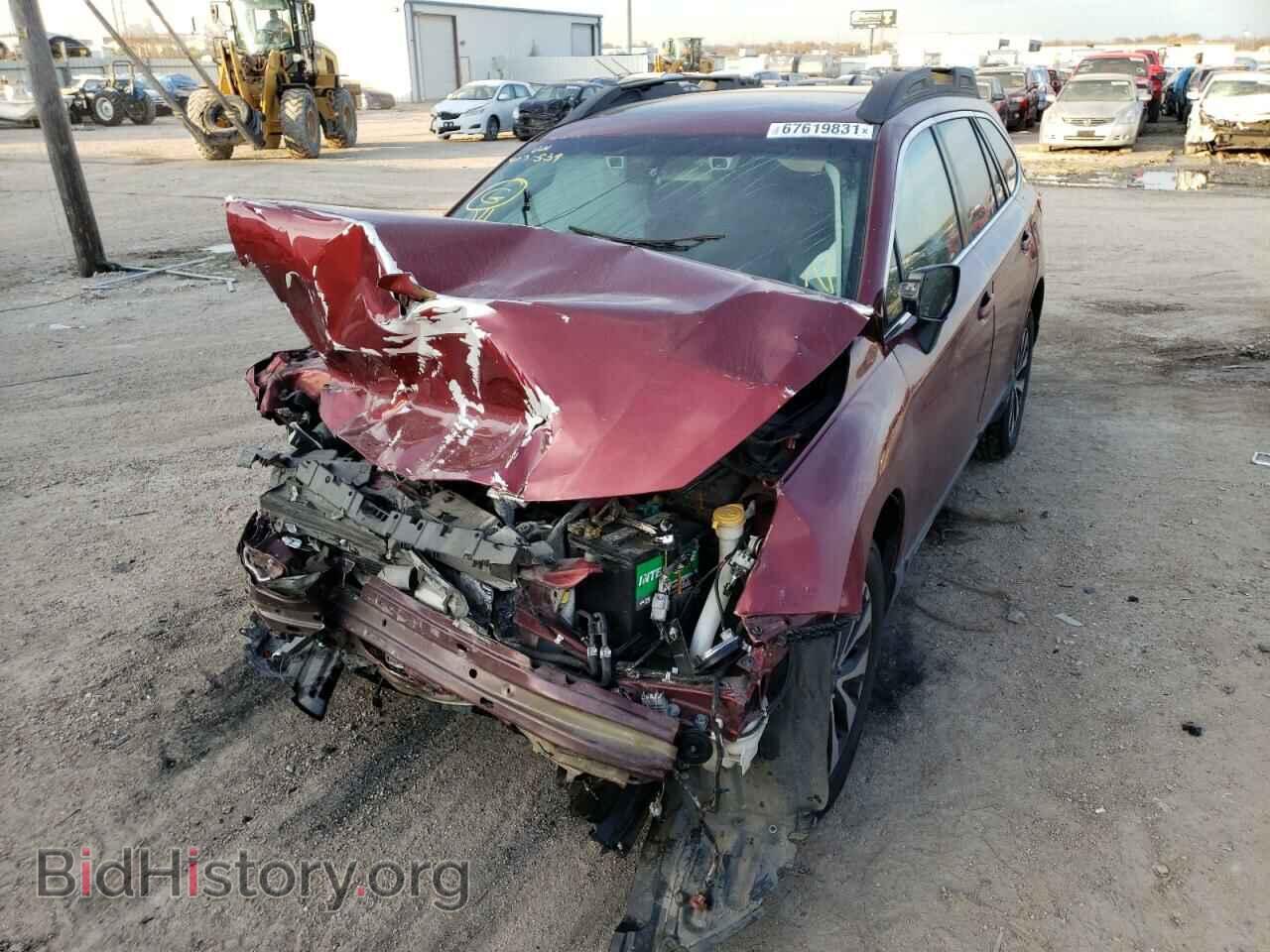 2017 SUBARU OUTBACK - VIN: 4S4BSANC9H3403539 - Фото 2