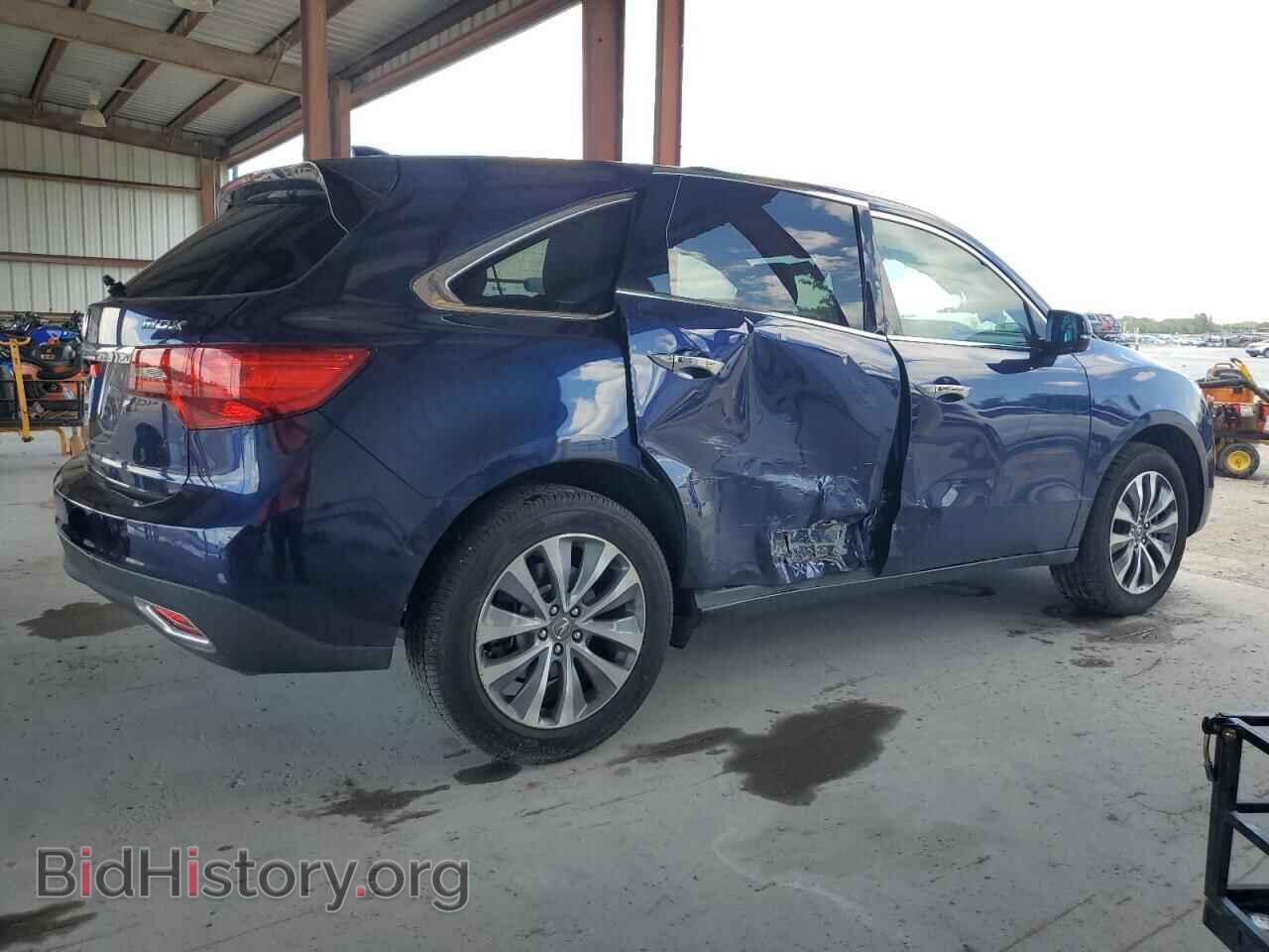 2014 ACURA MDX - VIN: 5FRYD3H43EB005622 - Фото 3