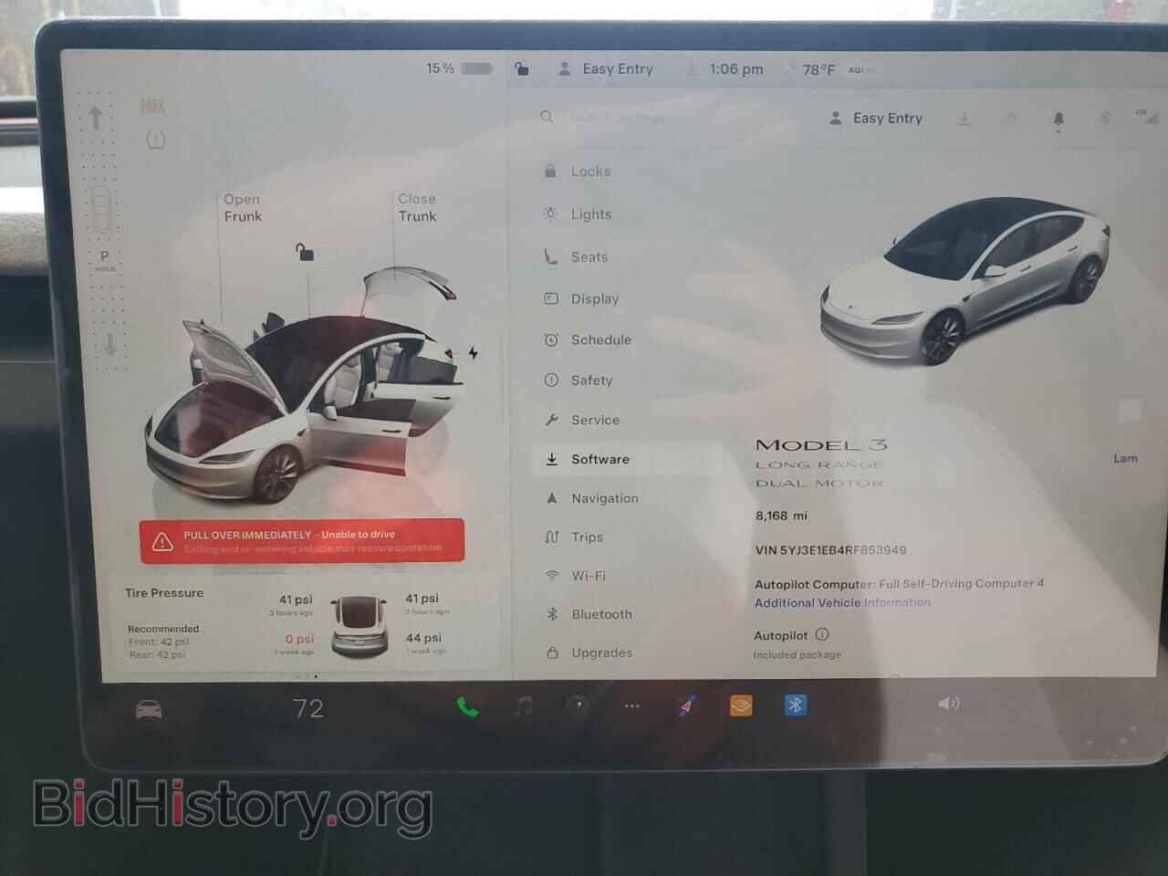 2024 TESLA MODEL 3 - VIN: 5YJ3E1EB4RF853949 - Photo 9