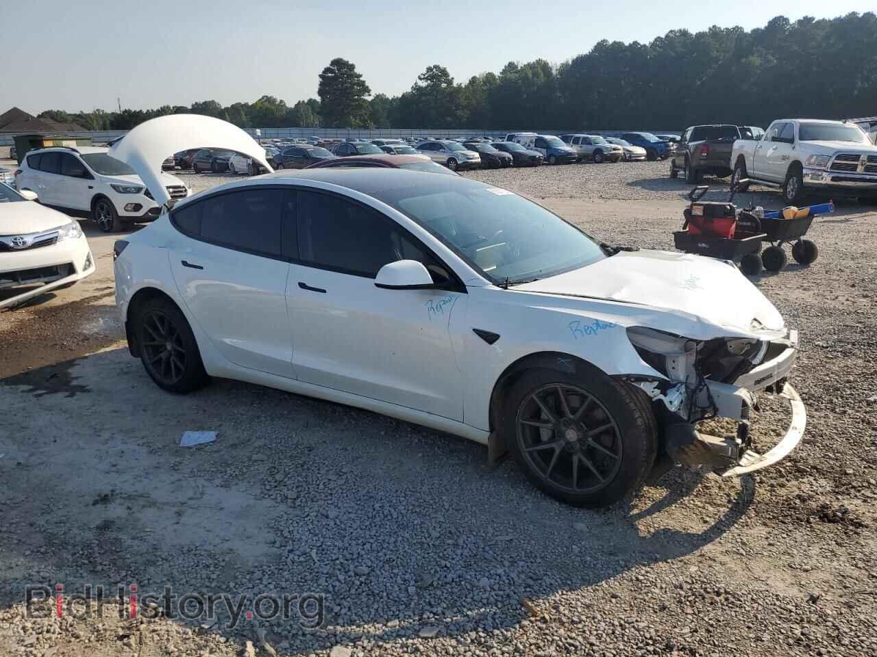 2021 TESLA MODEL 3 - VIN: 5YJ3E1EA3MF922808 - Фото 4