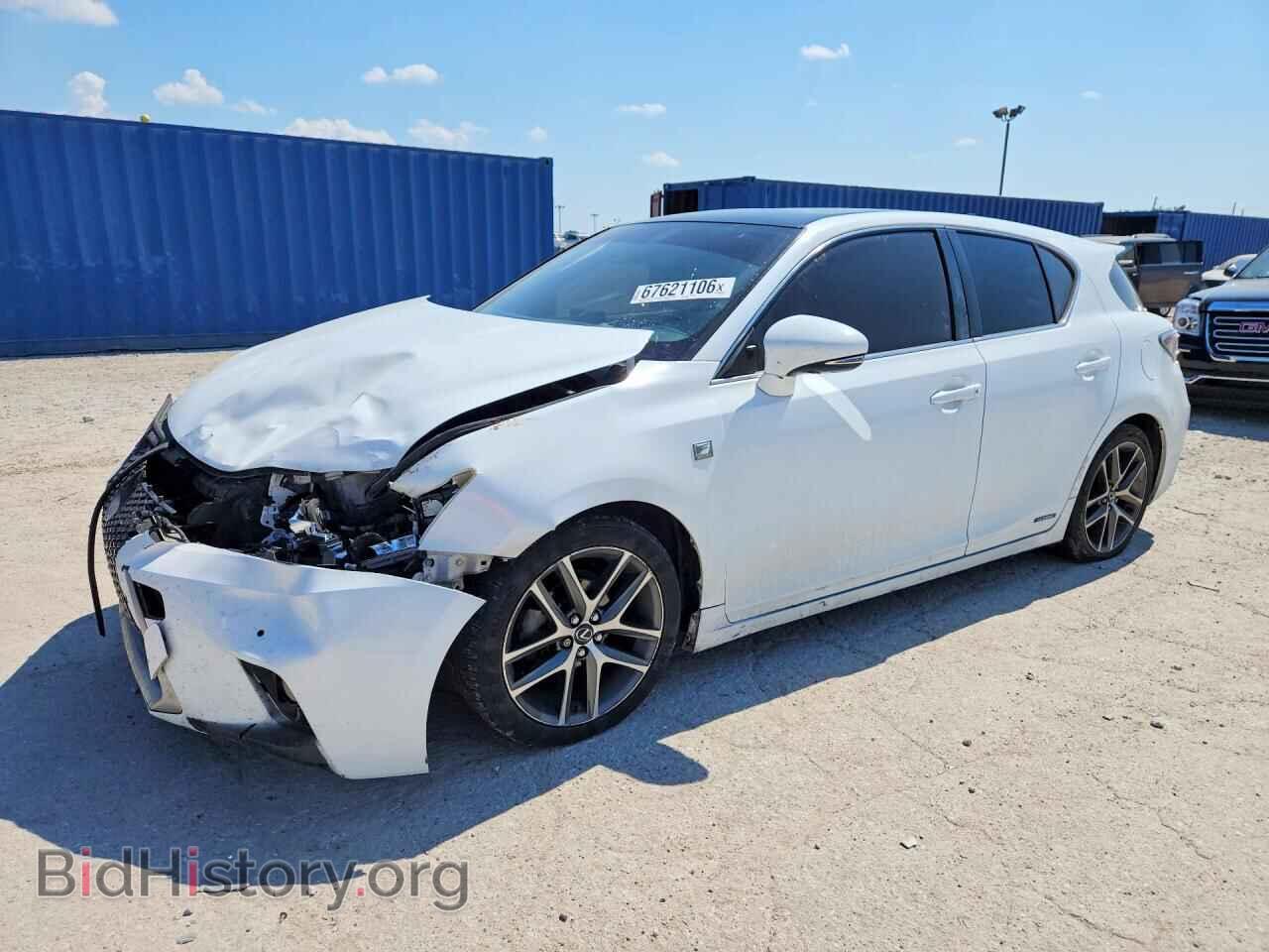 Фотография JTHKD5BH4F2222596 - LEXUS CT 200 2015