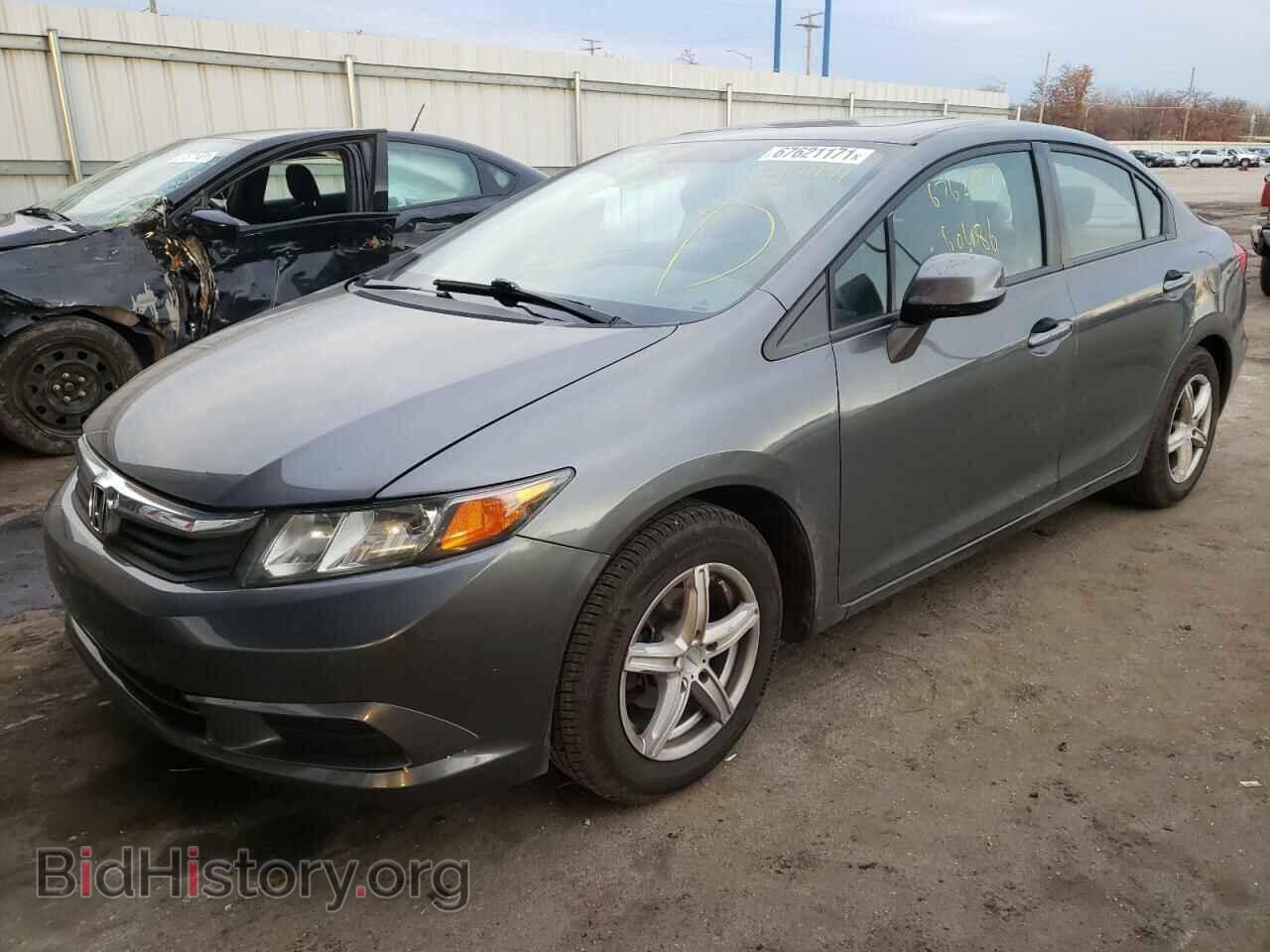 2012 HONDA CIVIC - VIN: 19XFB2F80CE058828 - Фото 2