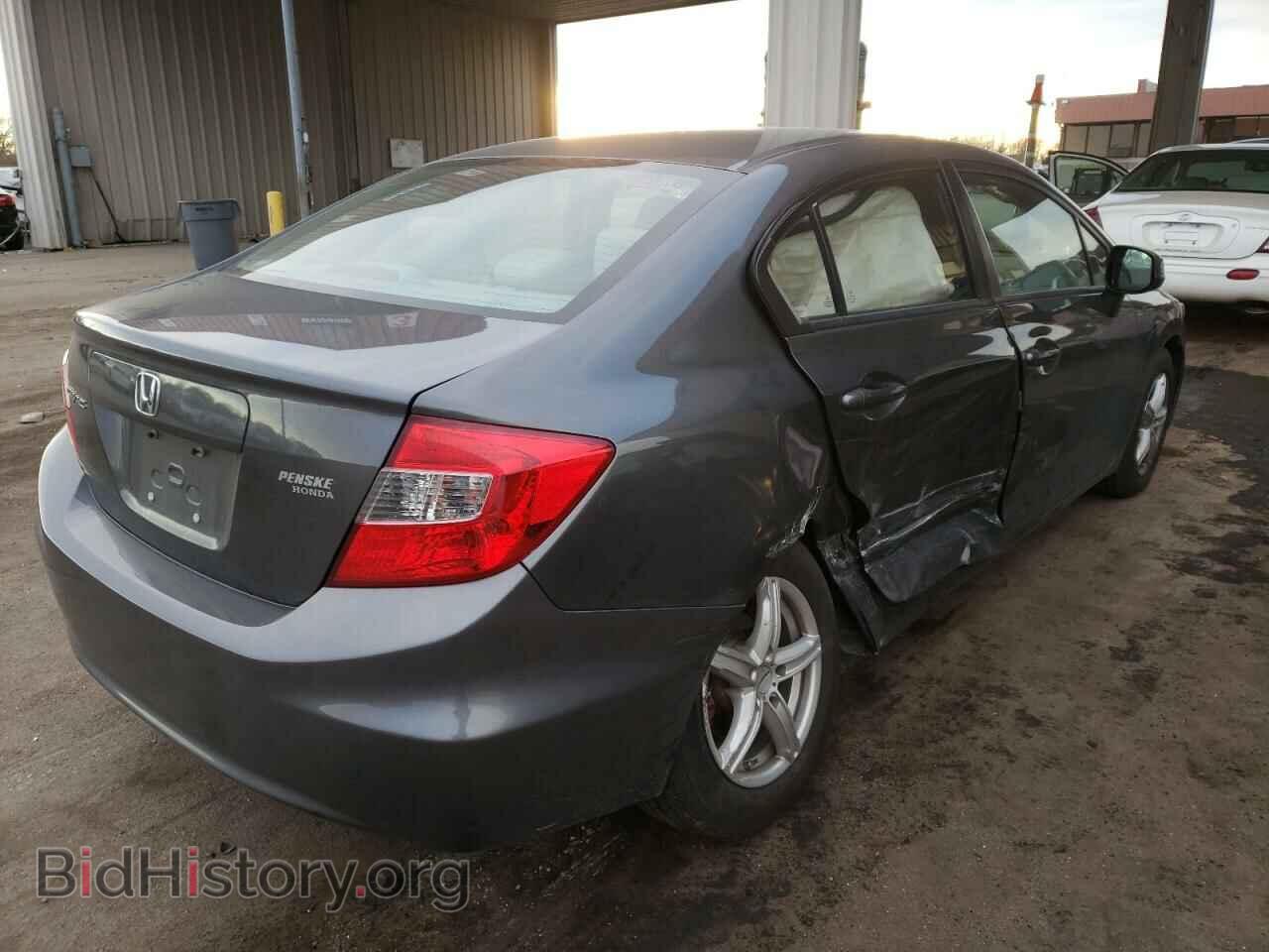 2012 HONDA CIVIC - VIN: 19XFB2F80CE058828 - Фото 4