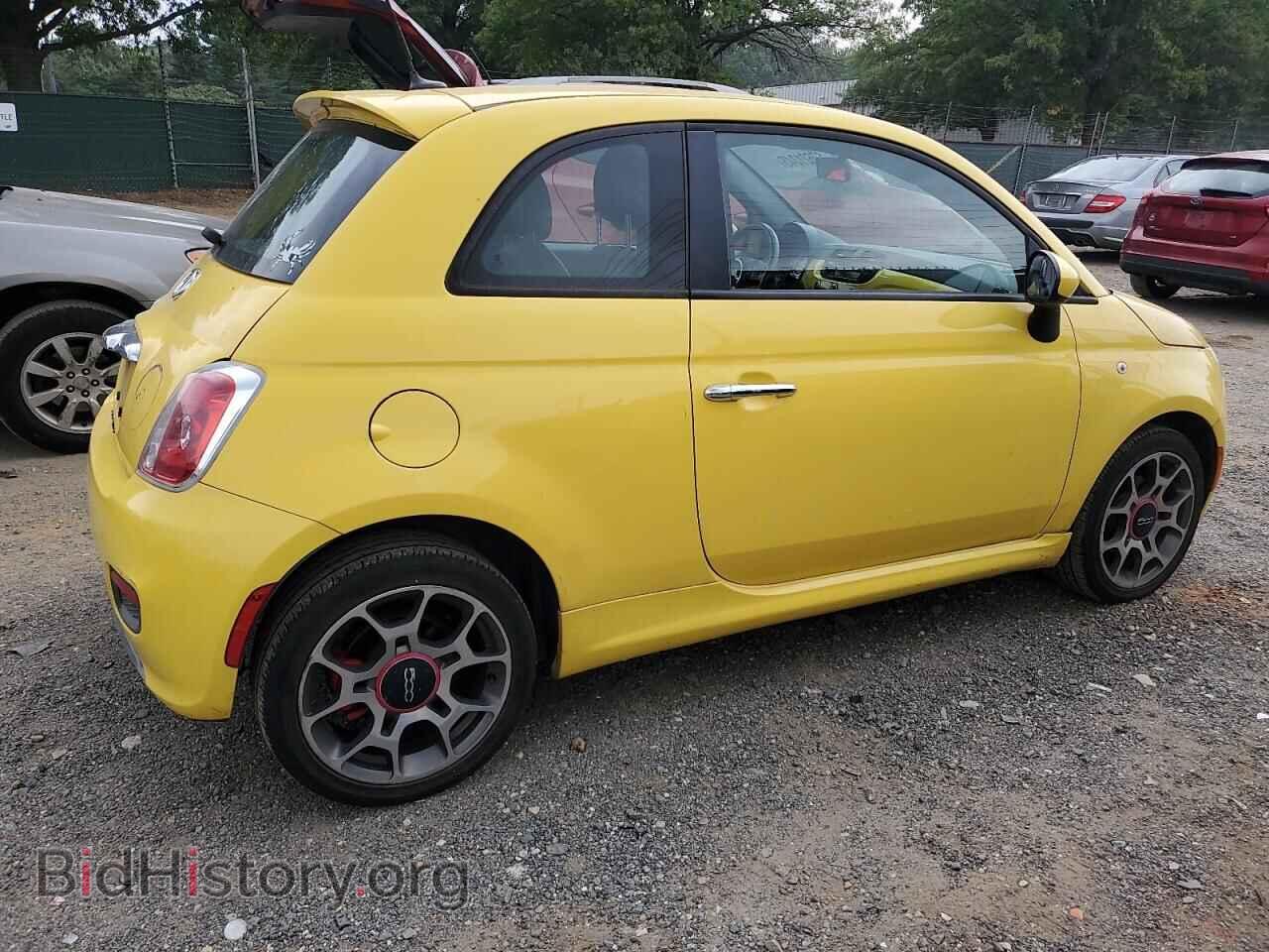 2012 FIAT 500 - VIN: 3C3CFFBR8CT104953 - Фото 3