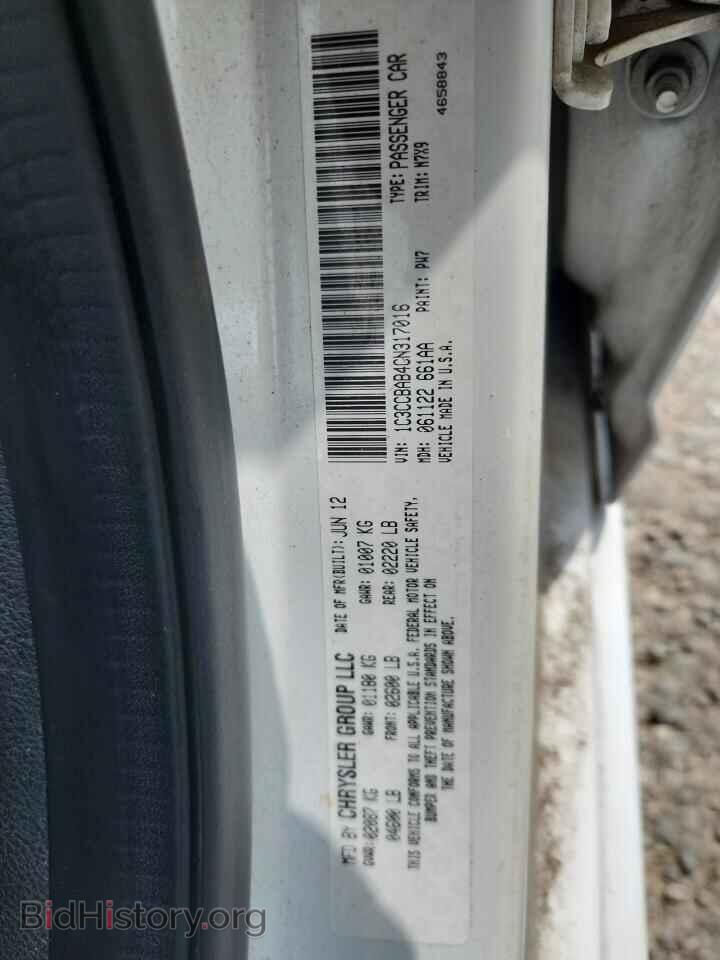 2012 CHRYSLER 200 - VIN: 1C3CCBAB4CN317016 - Photo 12