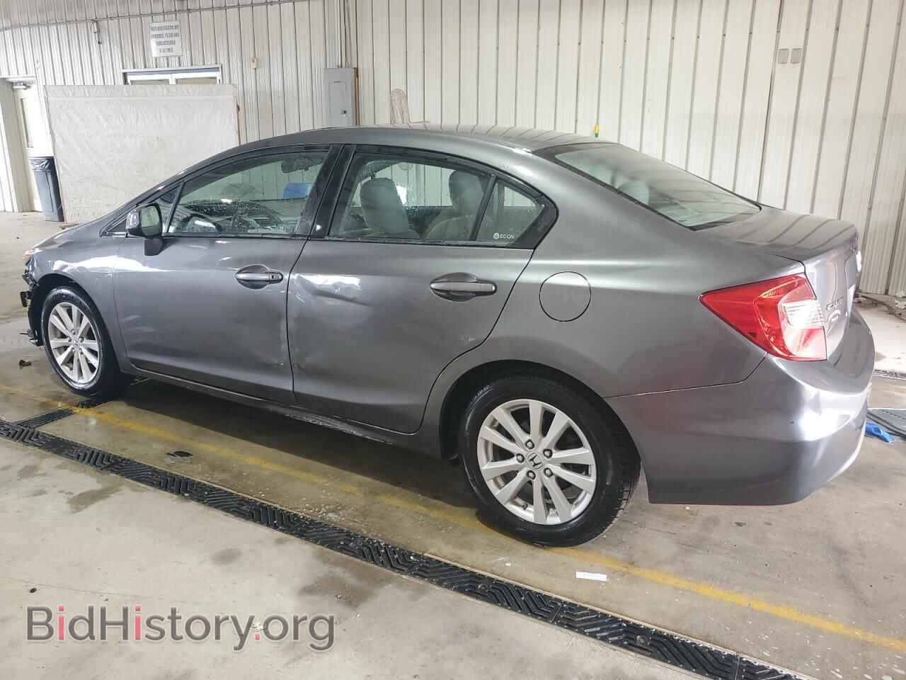 2012 HONDA CIVIC - VIN: 2HGFB2F85CH595491 - Фото 2