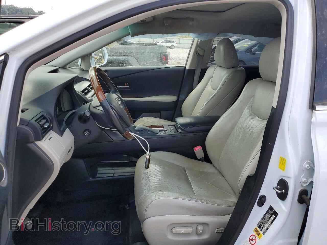 2010 LEXUS RX450 - VIN: JTJBC1BAXA2019377 - Фото 7