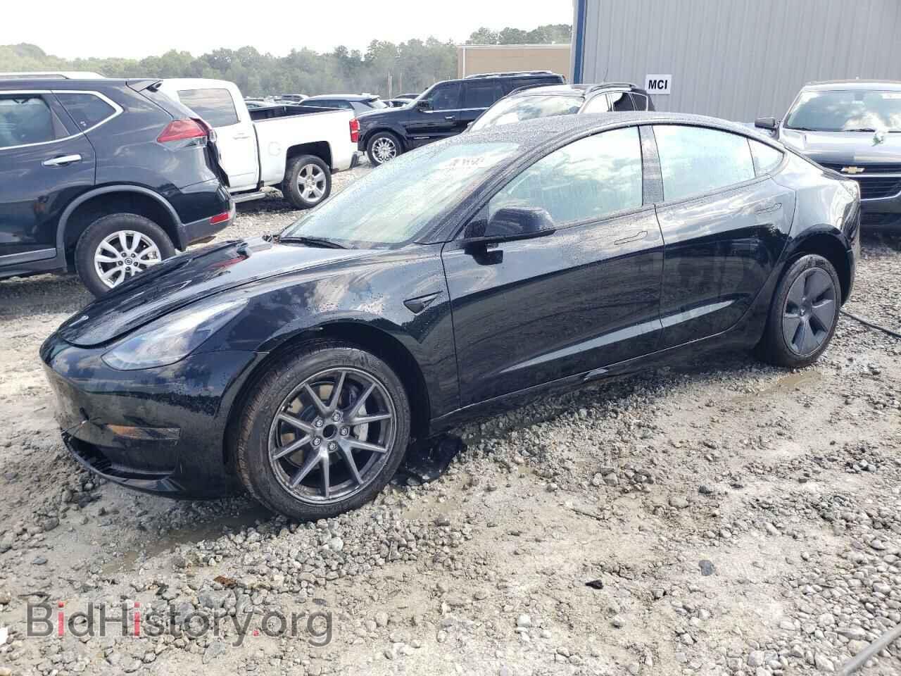 Photo 5YJ3E1EAXNF190064 - TESLA MODEL 3 2022
