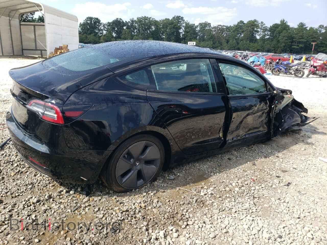 2022 TESLA MODEL 3 - VIN: 5YJ3E1EAXNF190064 - Фото 3