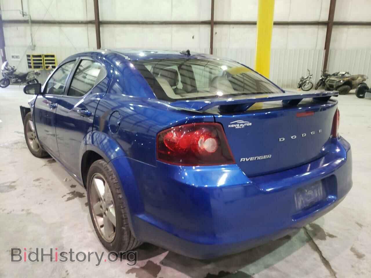 2013 DODGE AVENGER - VIN: 1C3CDZCB3DN623189 - Фото 3