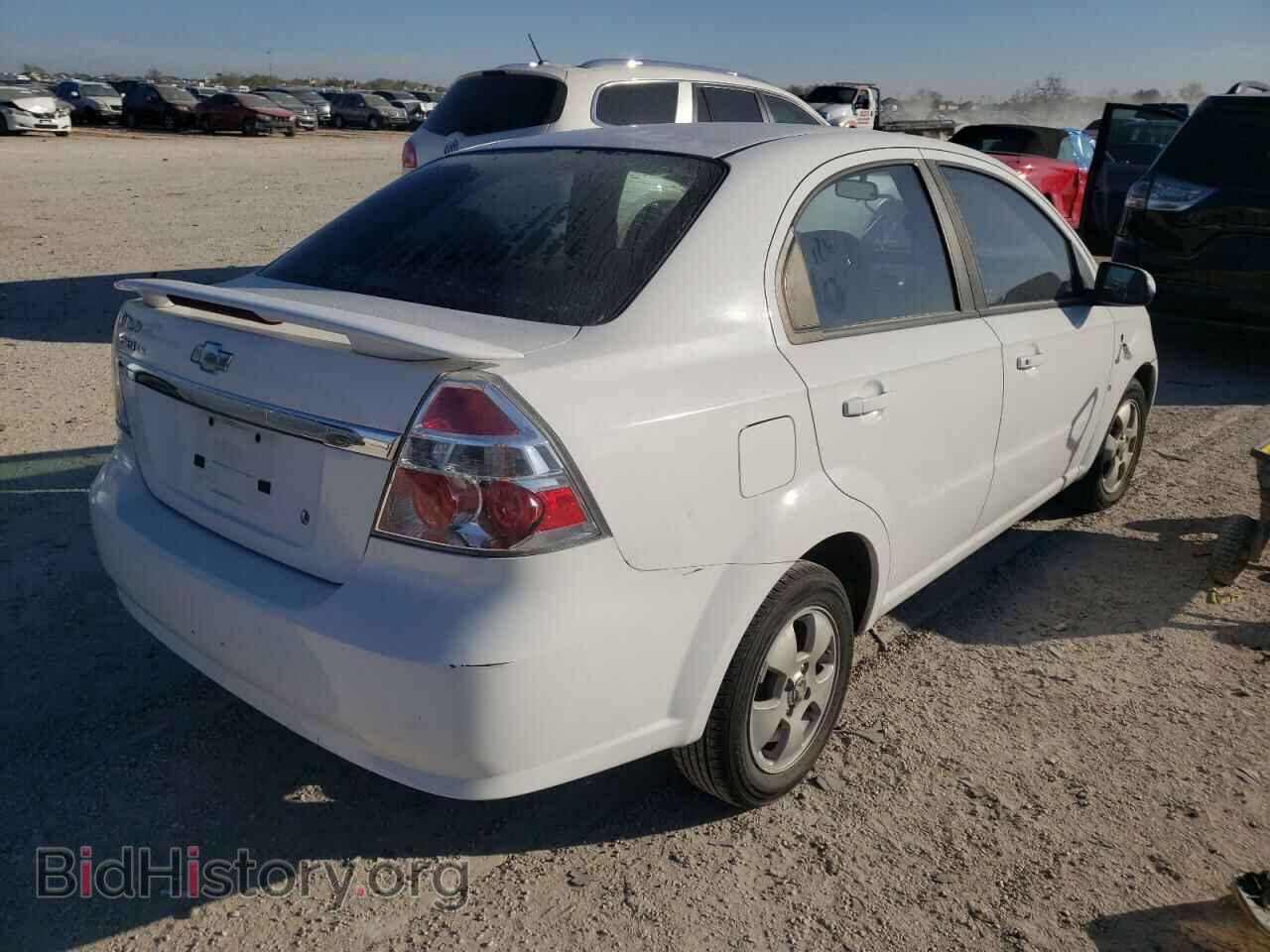 2007 CHEVROLET AVEO - VIN: KL1TD56607B099225 - Фото 4