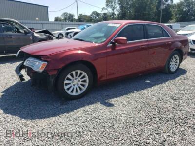 2014 Chrysler 300, бордовый — VIN 2C3CCAAG4EH127802, Copart