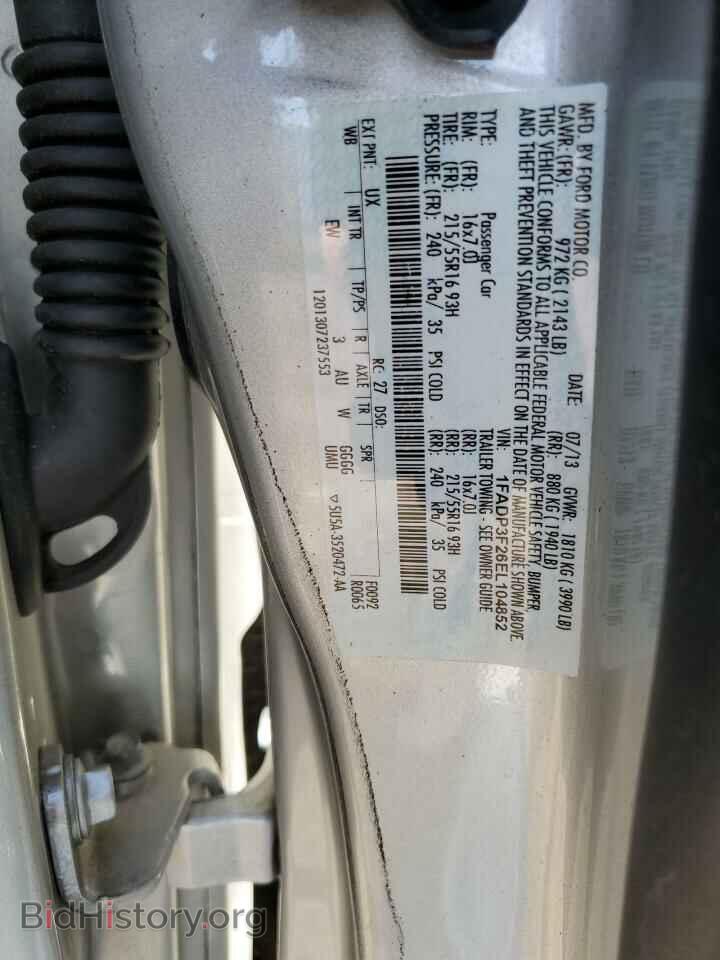 2014 FORD FOCUS - VIN: 1FADP3F26EL104852 - Photo 12
