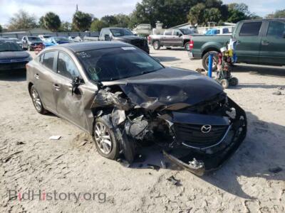 2014 Mazda 3 3 Grand TO, gray — VIN JM1BM1W71E1127008, Copart