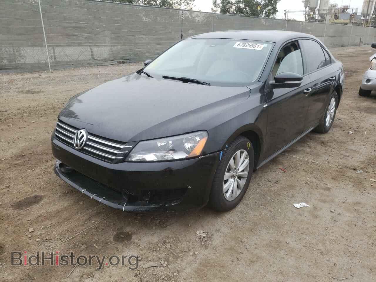 2014 VOLKSWAGEN PASSAT - VIN: 1VWAP7A38EC020937 - Фото 2