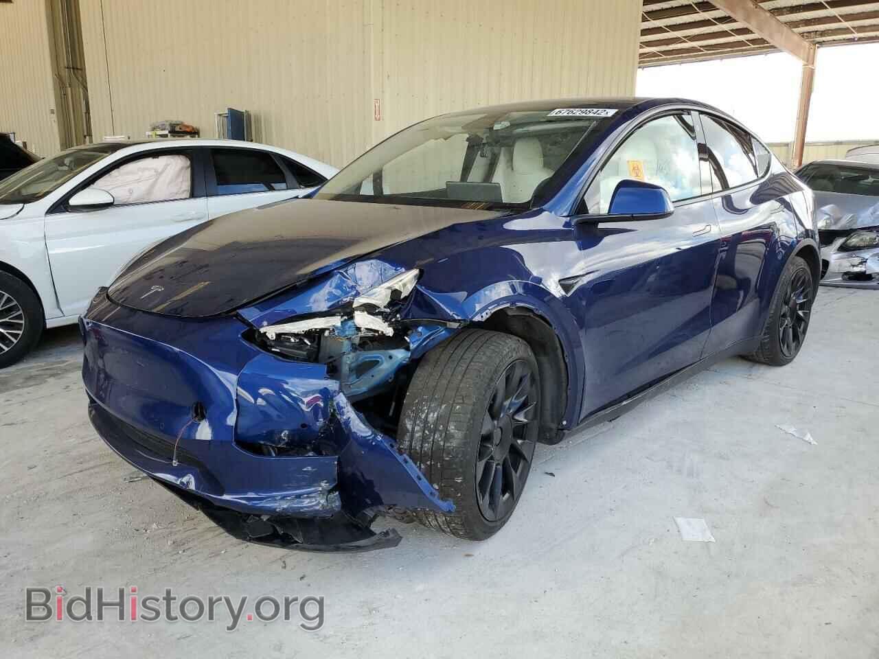 Фотография 5YJYGAEE2MF144455 - TESLA MODEL Y 2021