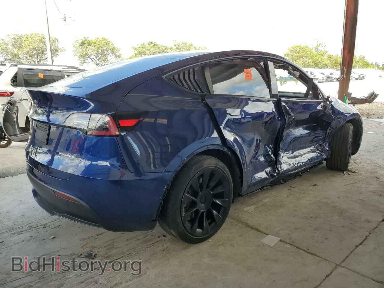 2021 TESLA MODEL Y - VIN: 5YJYGAEE2MF144455 - Фото 3