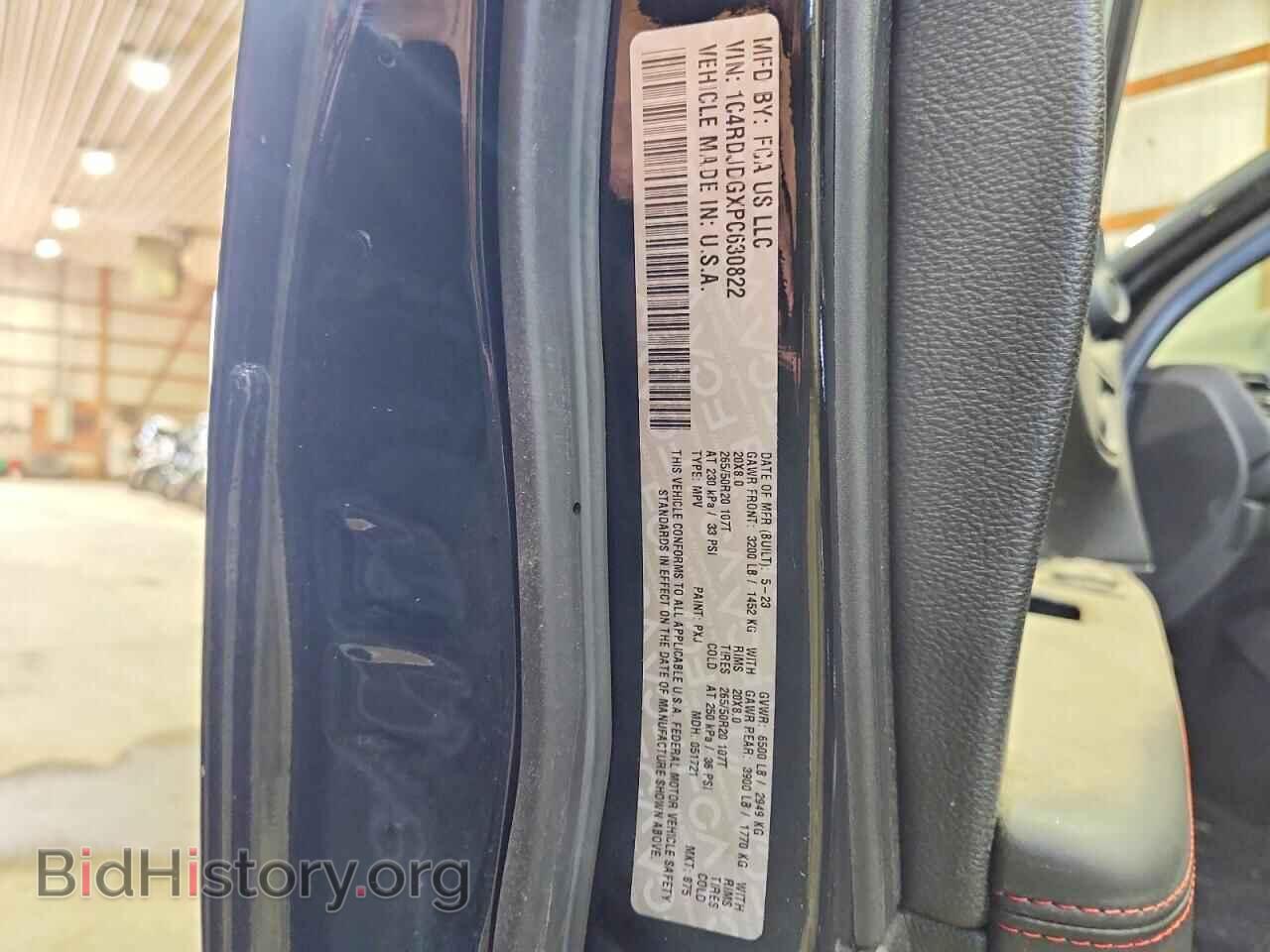 2023 DODGE DURANGO - VIN: 1C4RDJDGXPC630822 - Photo 14