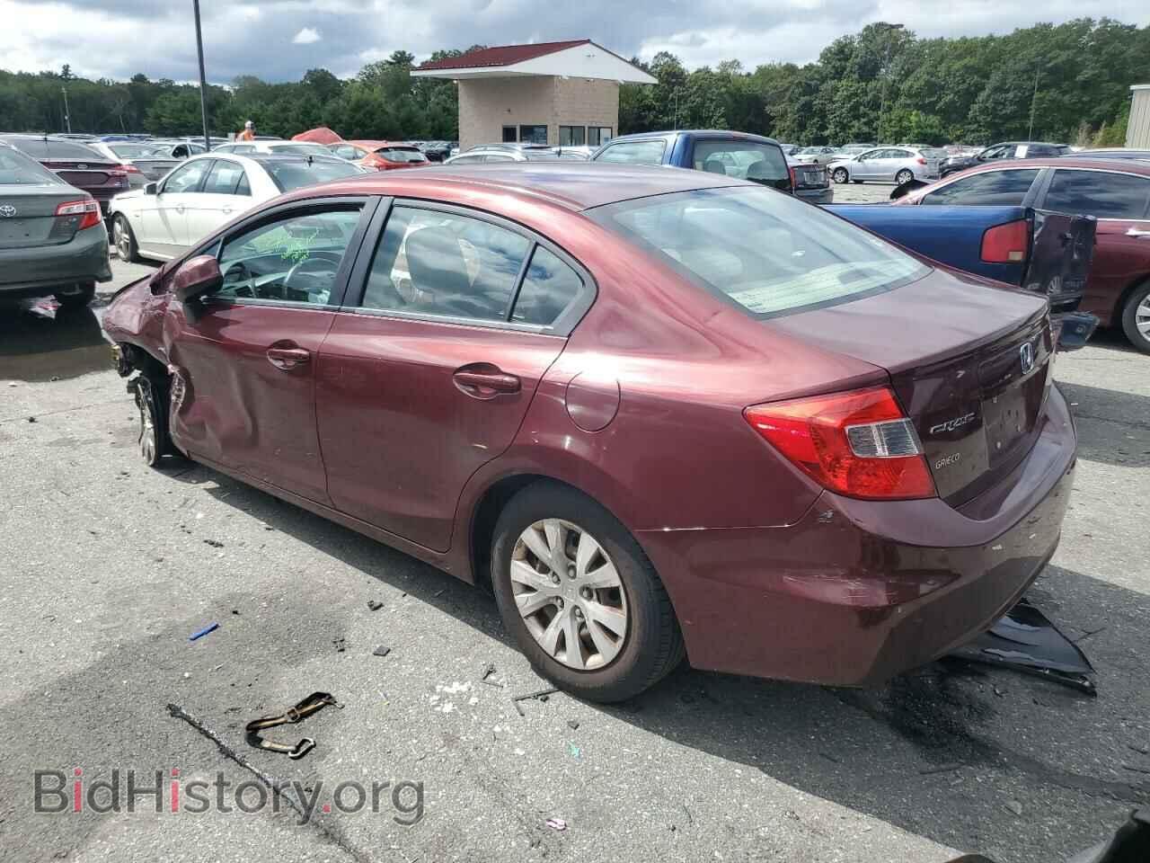 2012 HONDA CIVIC - VIN: 2HGFB2F53CH538308 - Фото 2
