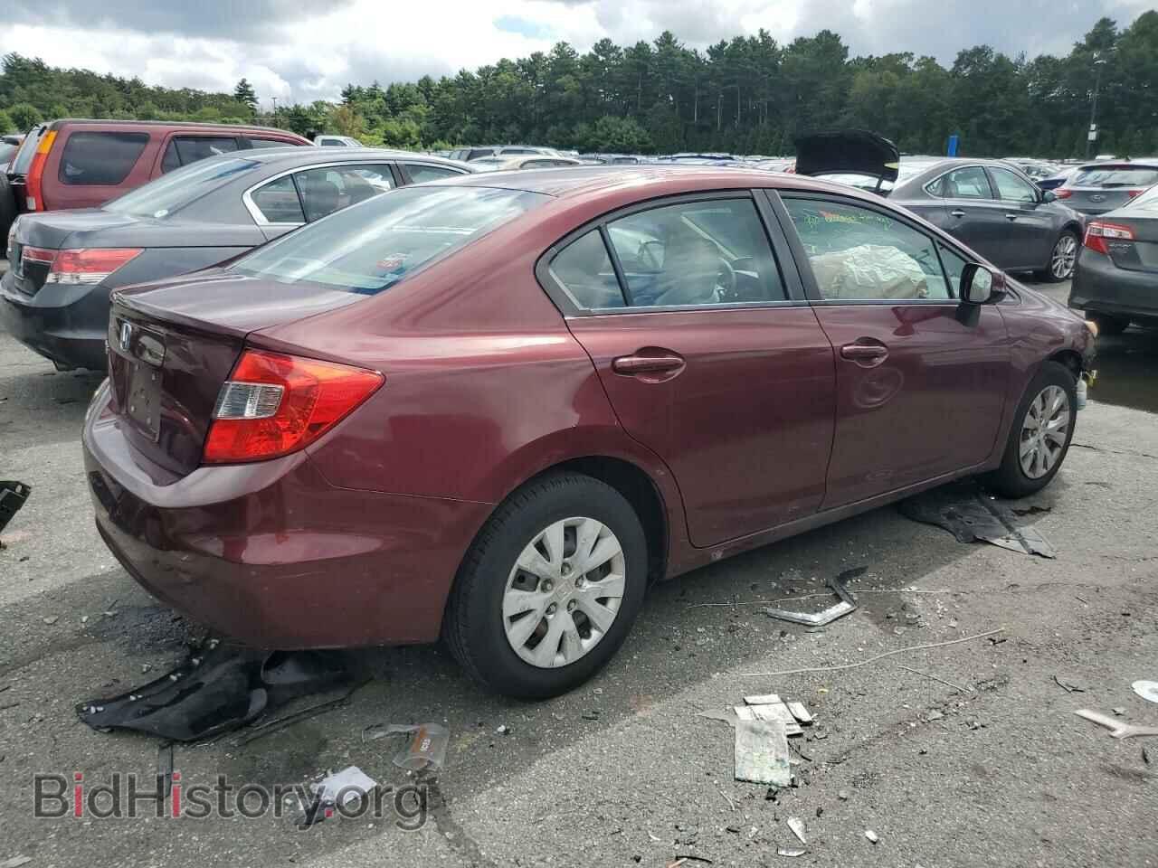 2012 HONDA CIVIC - VIN: 2HGFB2F53CH538308 - Фото 3