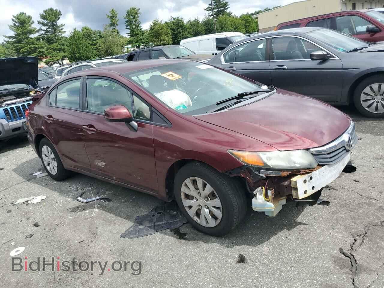 2012 HONDA CIVIC - VIN: 2HGFB2F53CH538308 - Фото 4