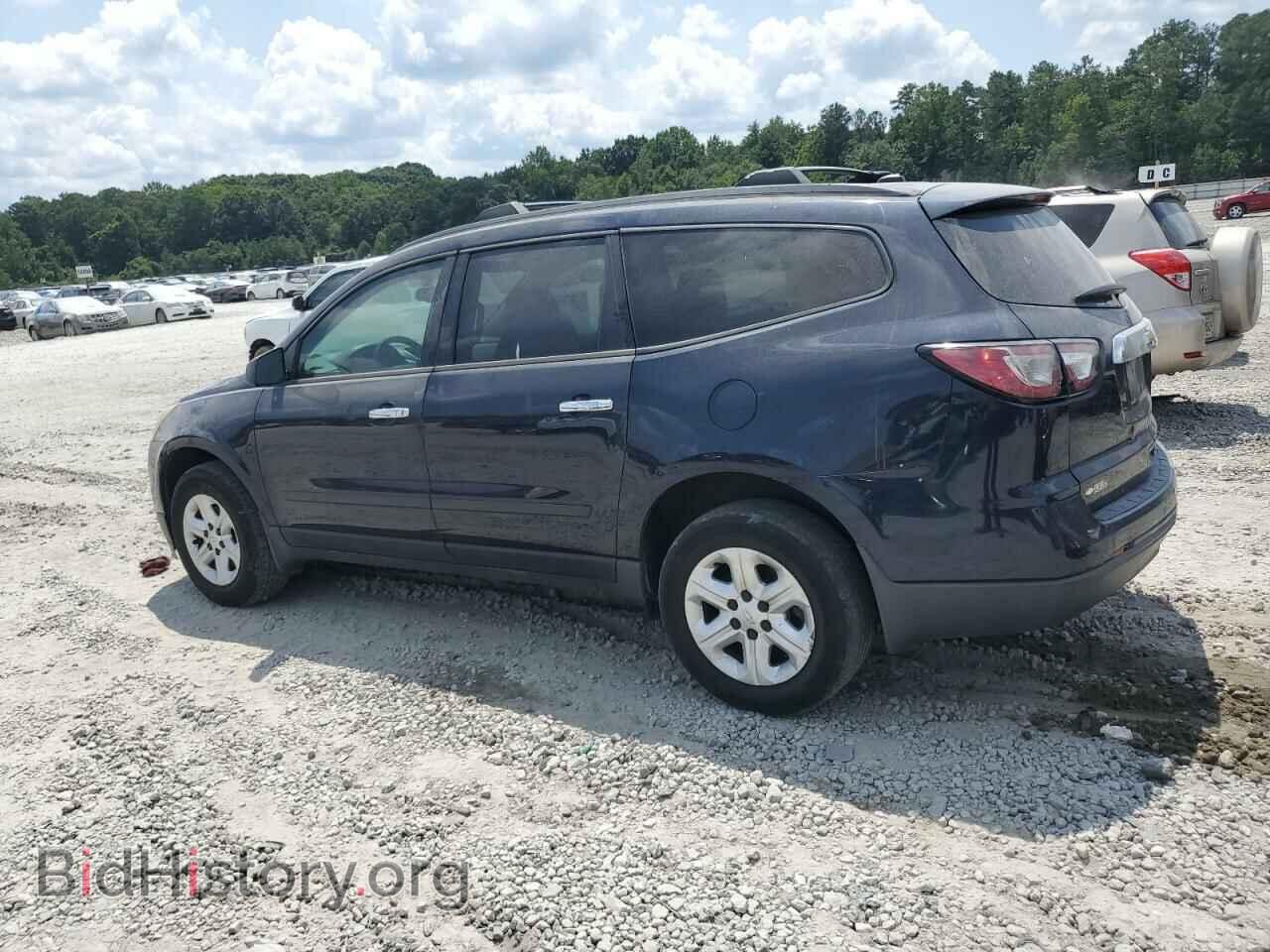 2015 CHEVROLET TRAVERSE - VIN: 1GNKRFKD2FJ163731 - Фото 2