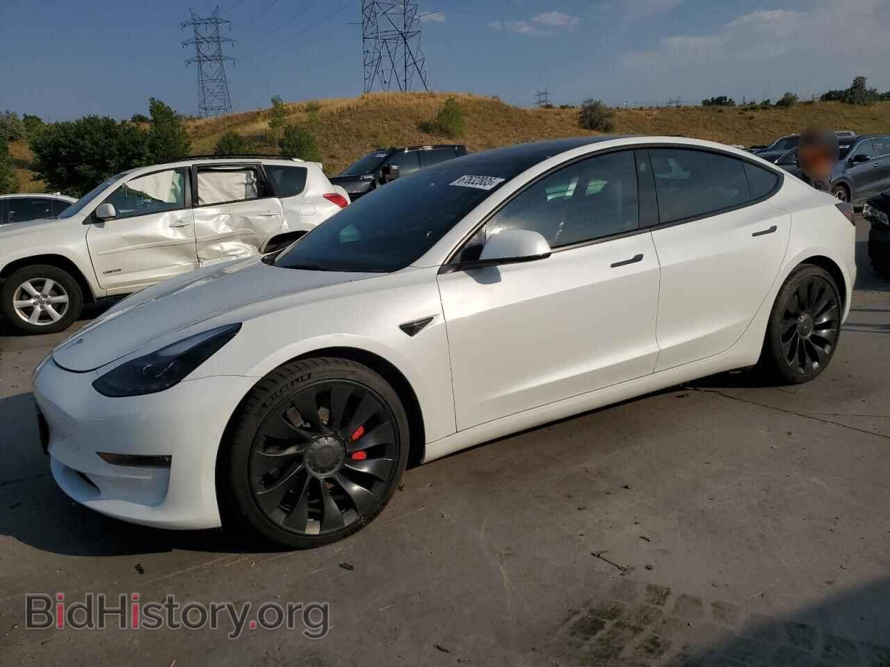 Photo 5YJ3E1EC0NF297240 - TESLA MODEL 3 2022