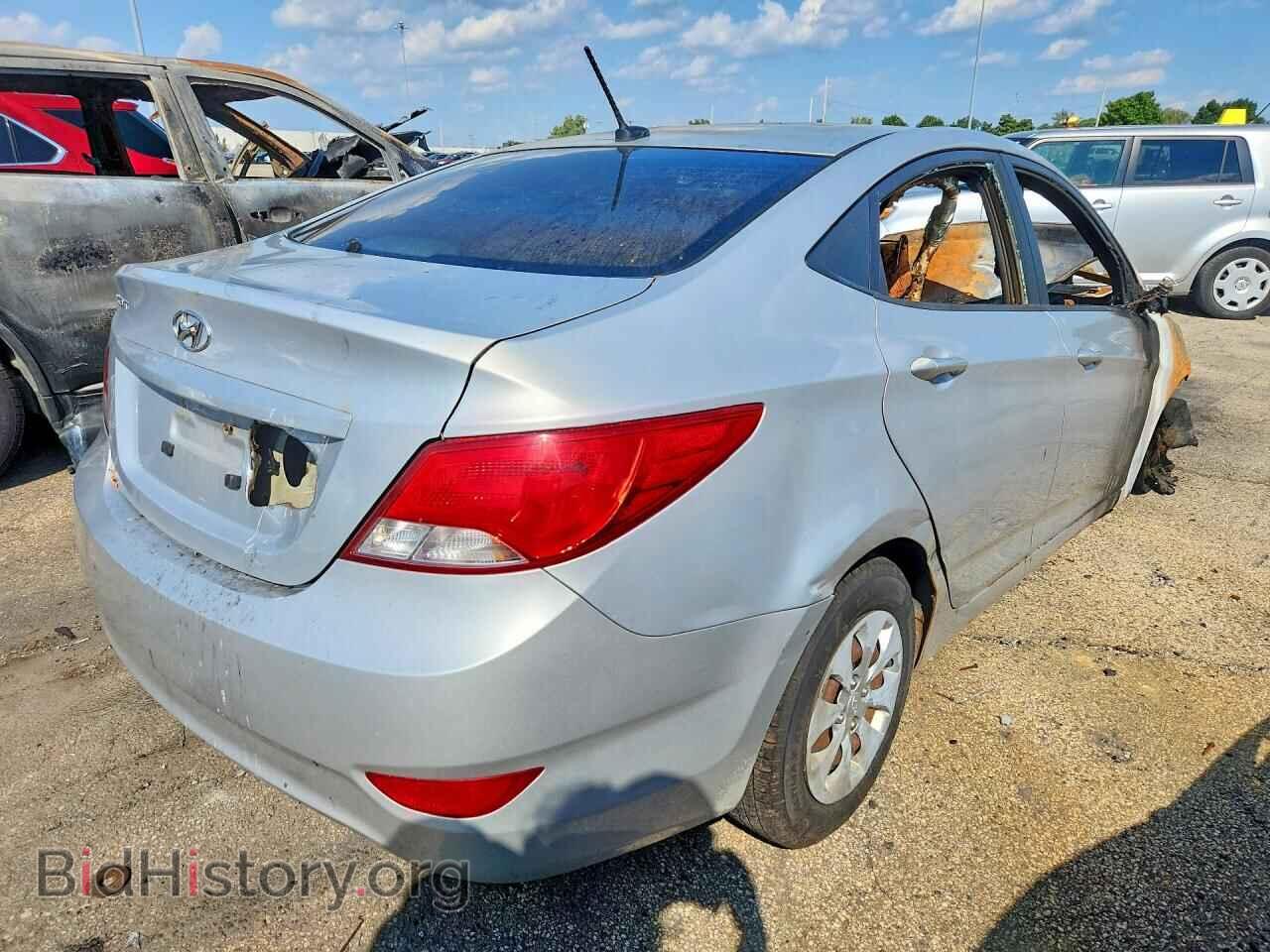 2015 HYUNDAI ACCENT - VIN: KMHCT4AEXFU806463 - Фото 3