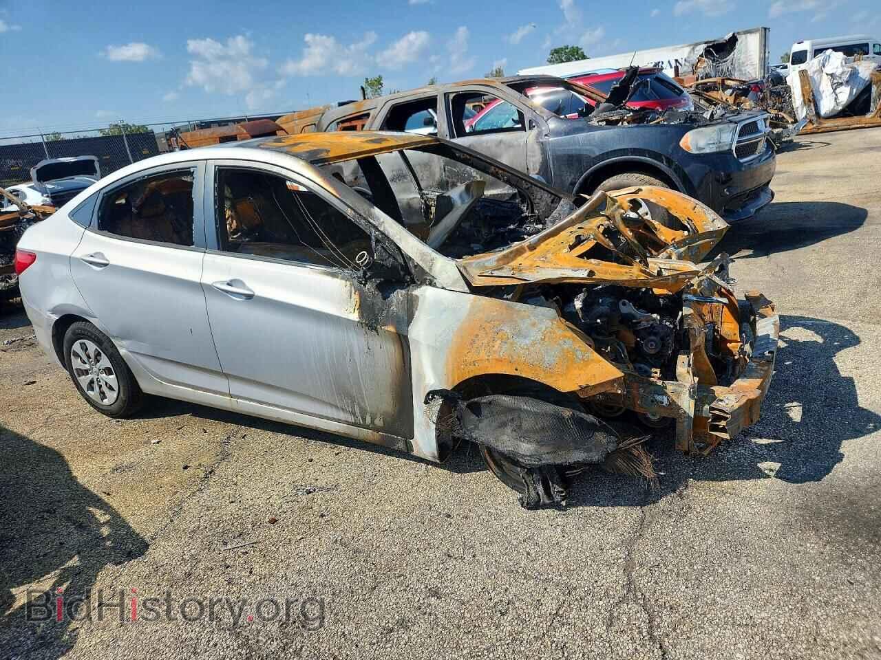 2015 HYUNDAI ACCENT - VIN: KMHCT4AEXFU806463 - Фото 4