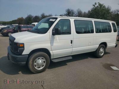2010 Ford ALL MODELS E350 Super Duty Wagon, white — VIN 1FBSS3BL5ADA53819, Copart