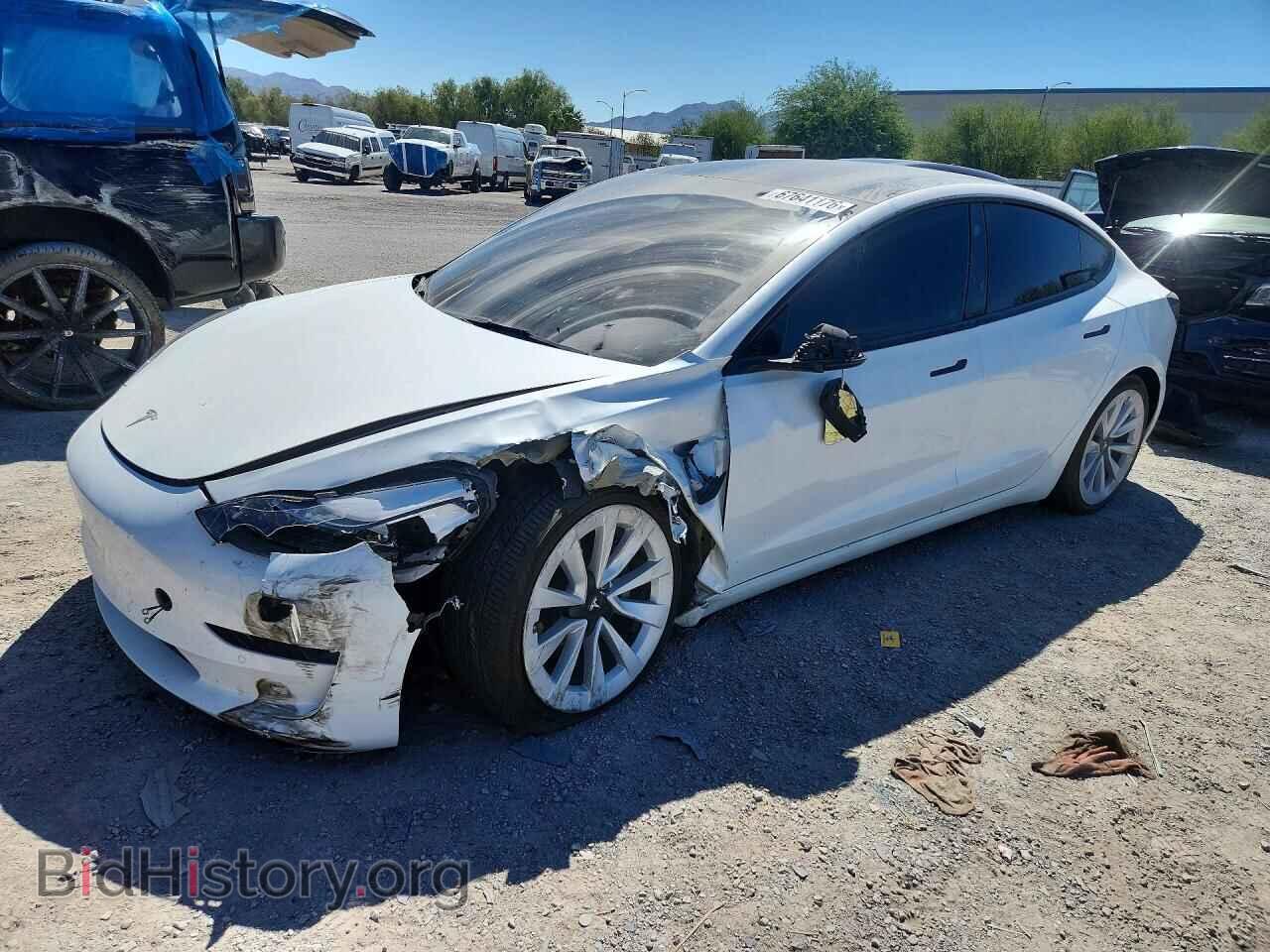 Фотография 5YJ3E1EB8NF342058 - TESLA MODEL 3 2022