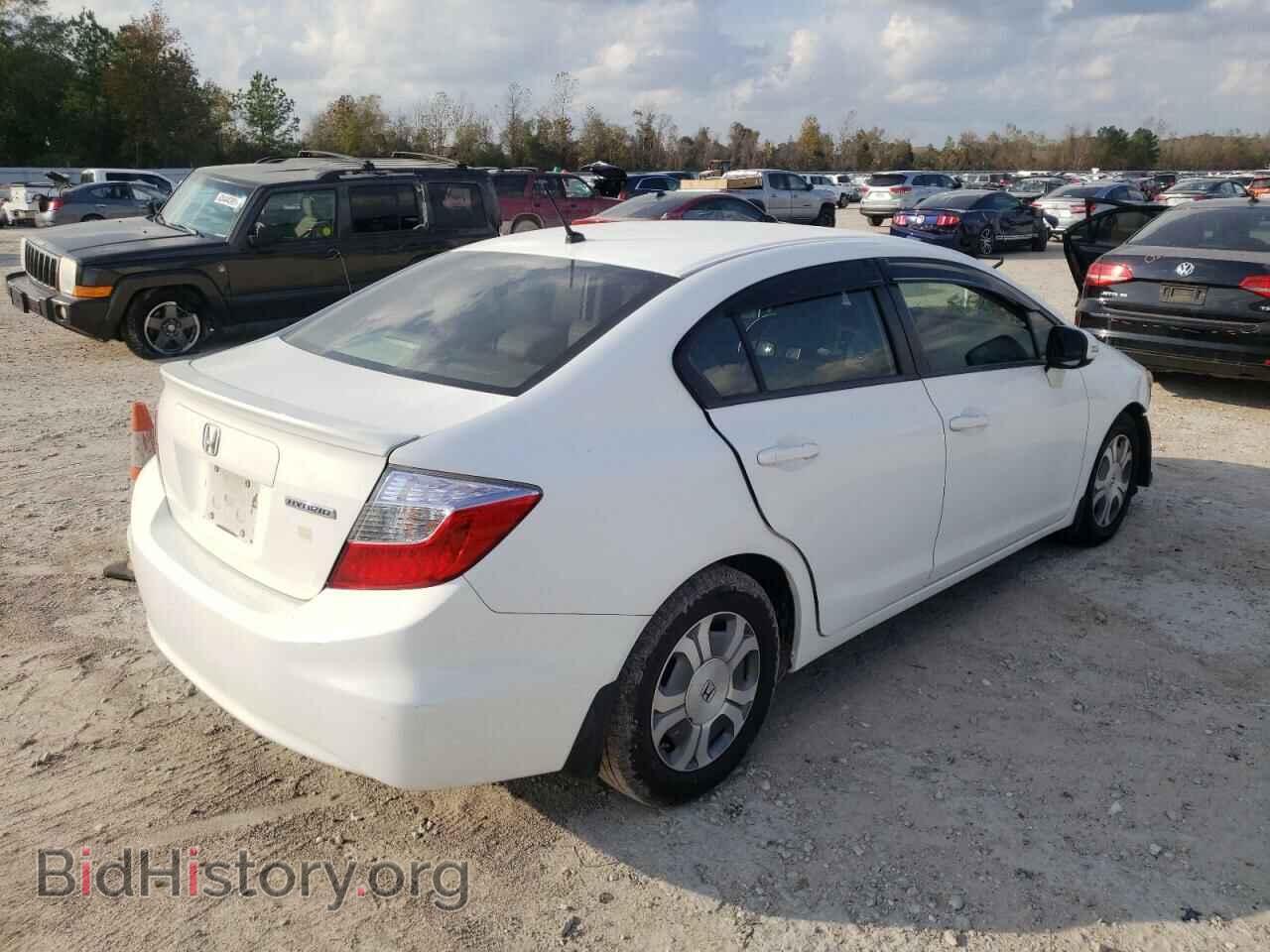2012 HONDA CIVIC - VIN: JHMFB4F38CS002079 - Фото 4