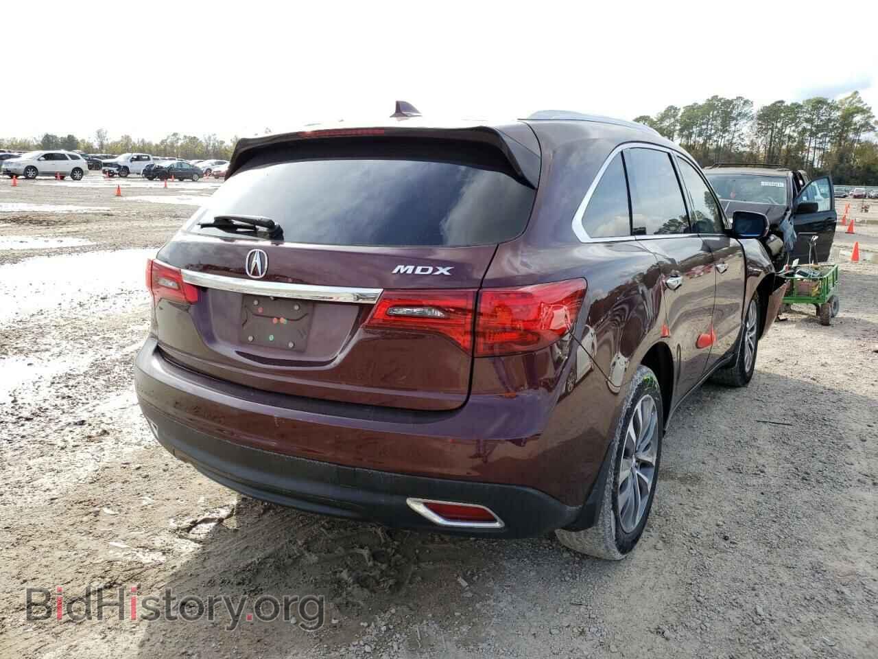 2014 ACURA MDX - VIN: 5FRYD3H42EB008348 - Фото 4