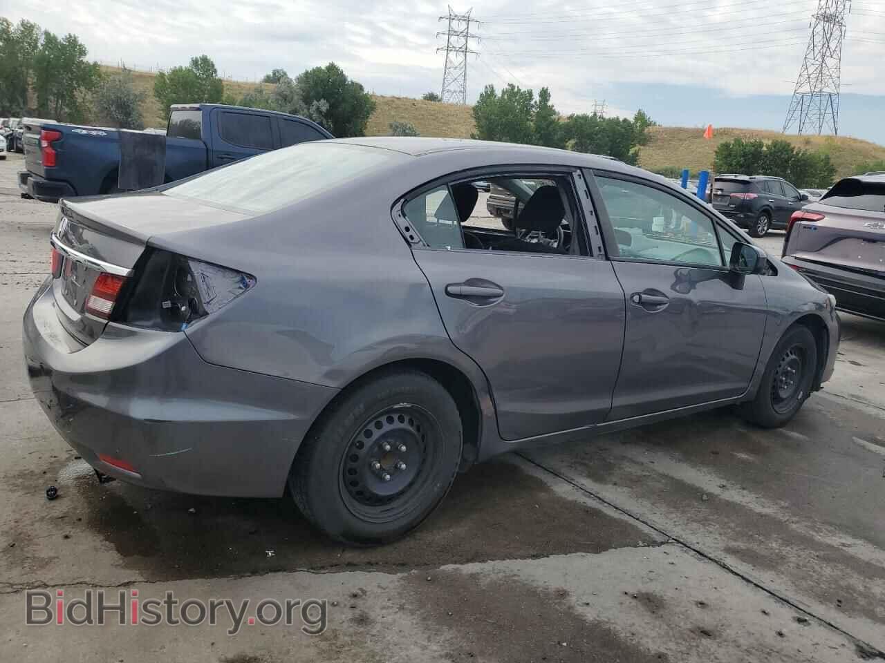 2014 HONDA CIVIC - VIN: 19XFB2F50EE259475 - Фото 3