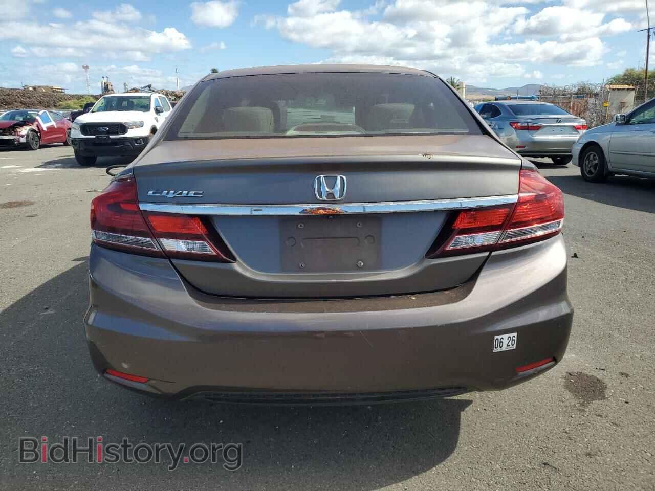 2013 HONDA CIVIC - VIN: 2HGFB2F50DH552202 - Фото 6