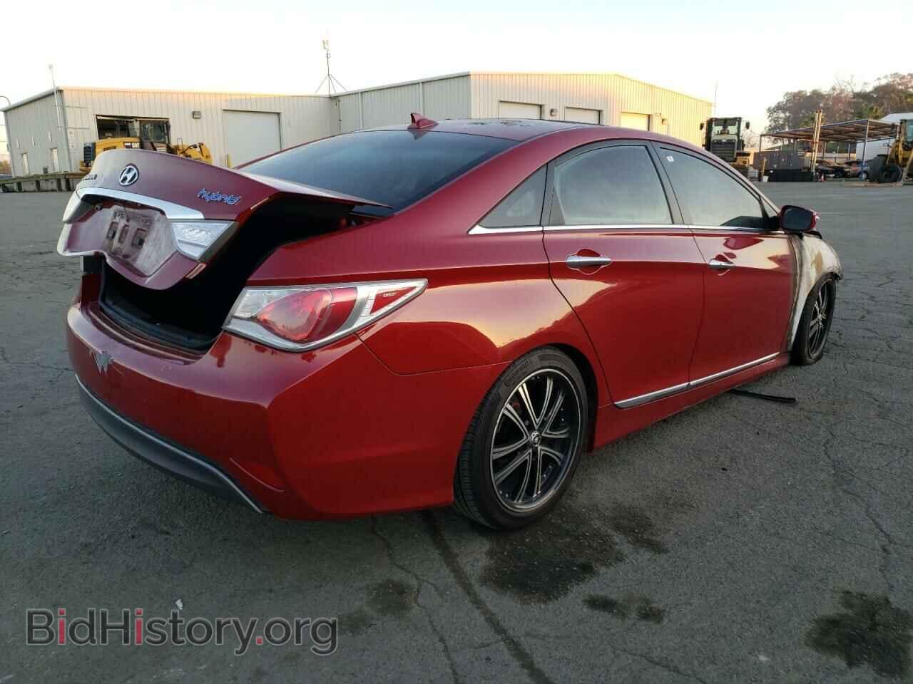 2012 HYUNDAI SONATA - VIN: KMHEC4A45CA031003 - Фото 4
