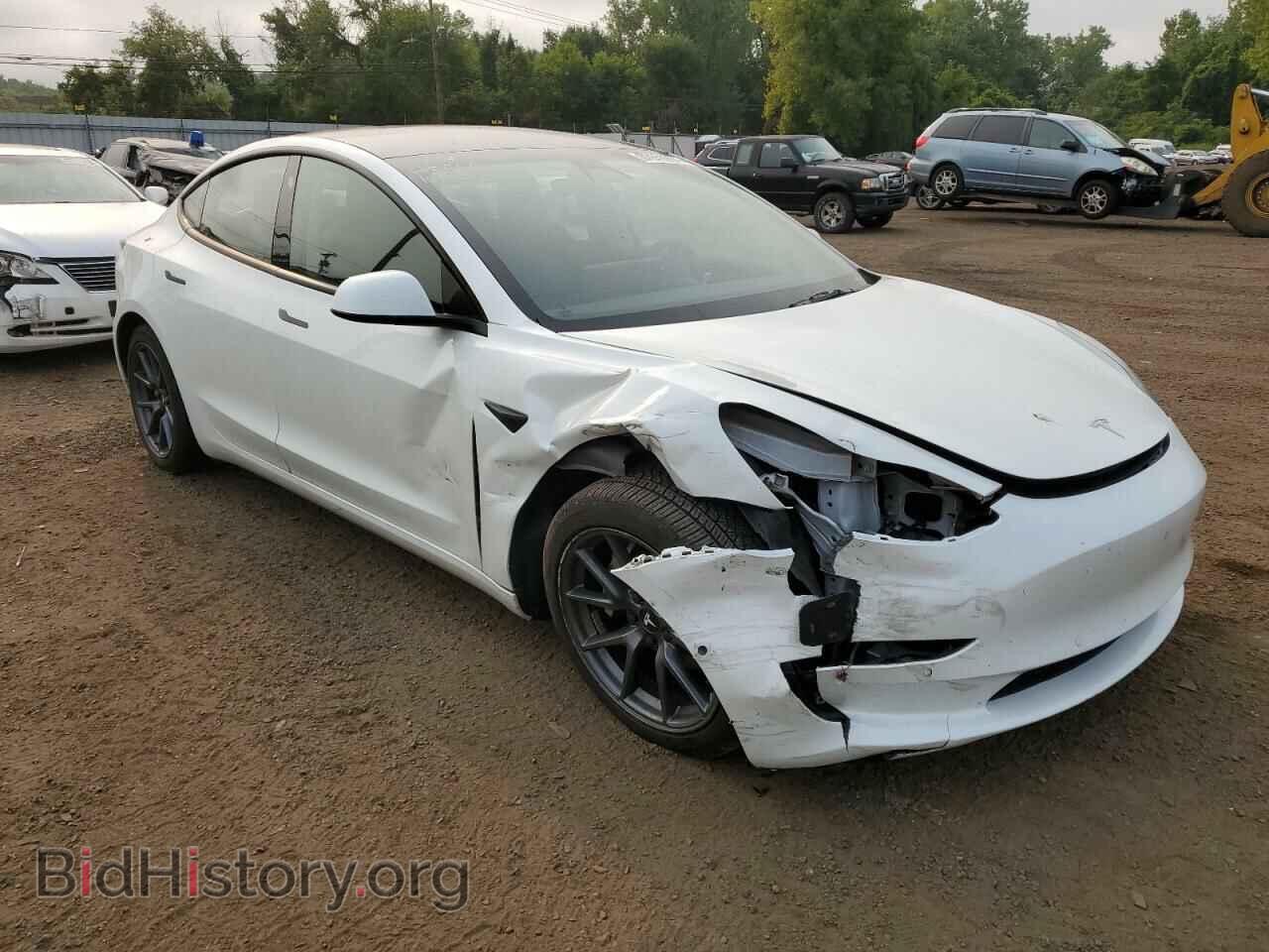 2022 TESLA MODEL 3 - VIN: 5YJ3E1EB1NF161786 - Фото 4