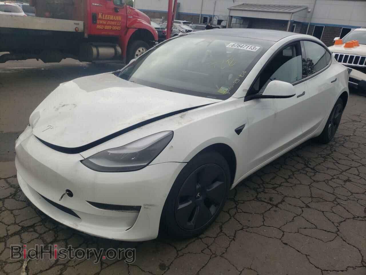 Фотография 5YJ3E1EB2NF328222 - TESLA MODEL 3 2022