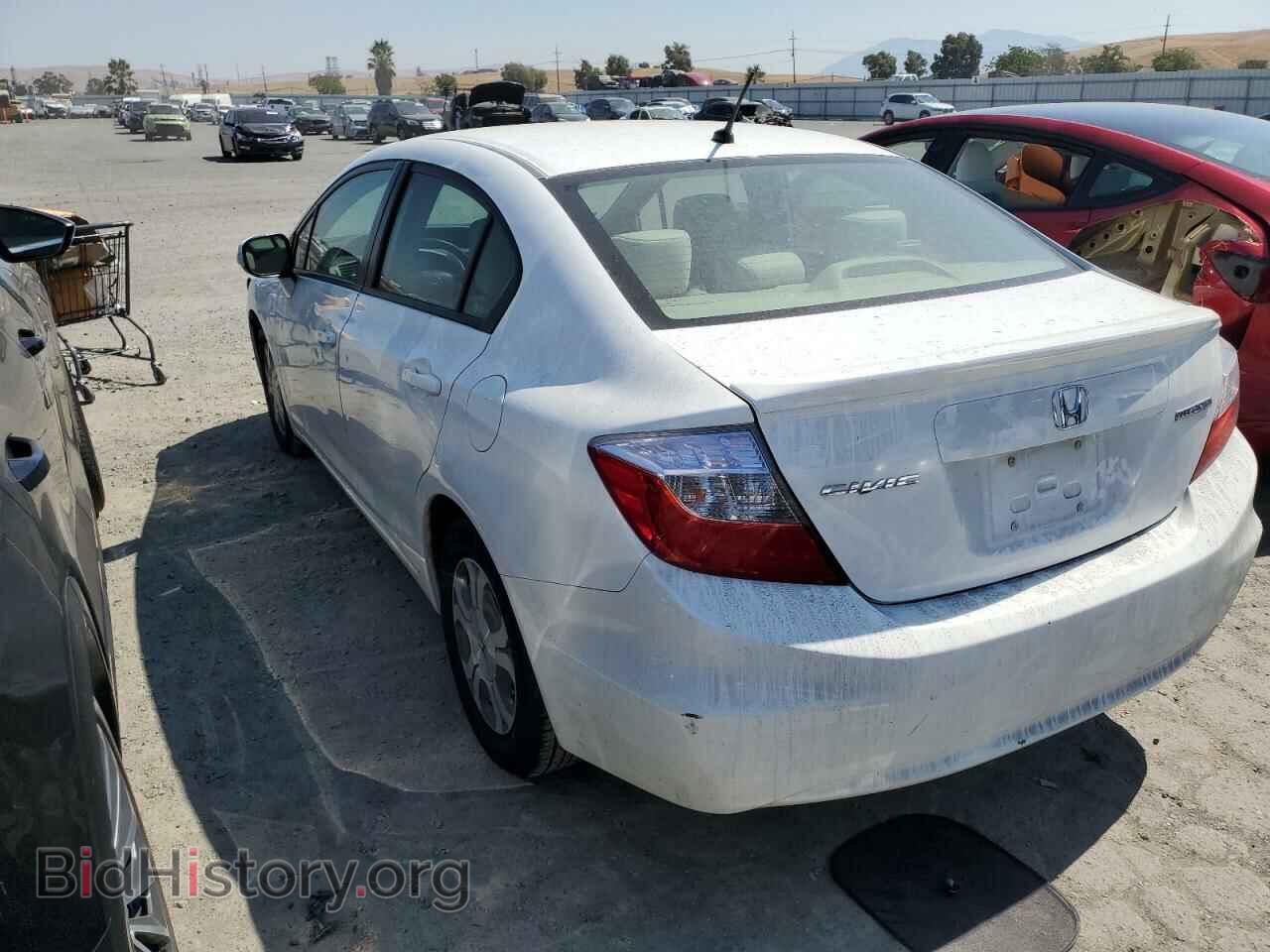 2012 HONDA CIVIC - VIN: JHMFB4F28CS010495 - Фото 2