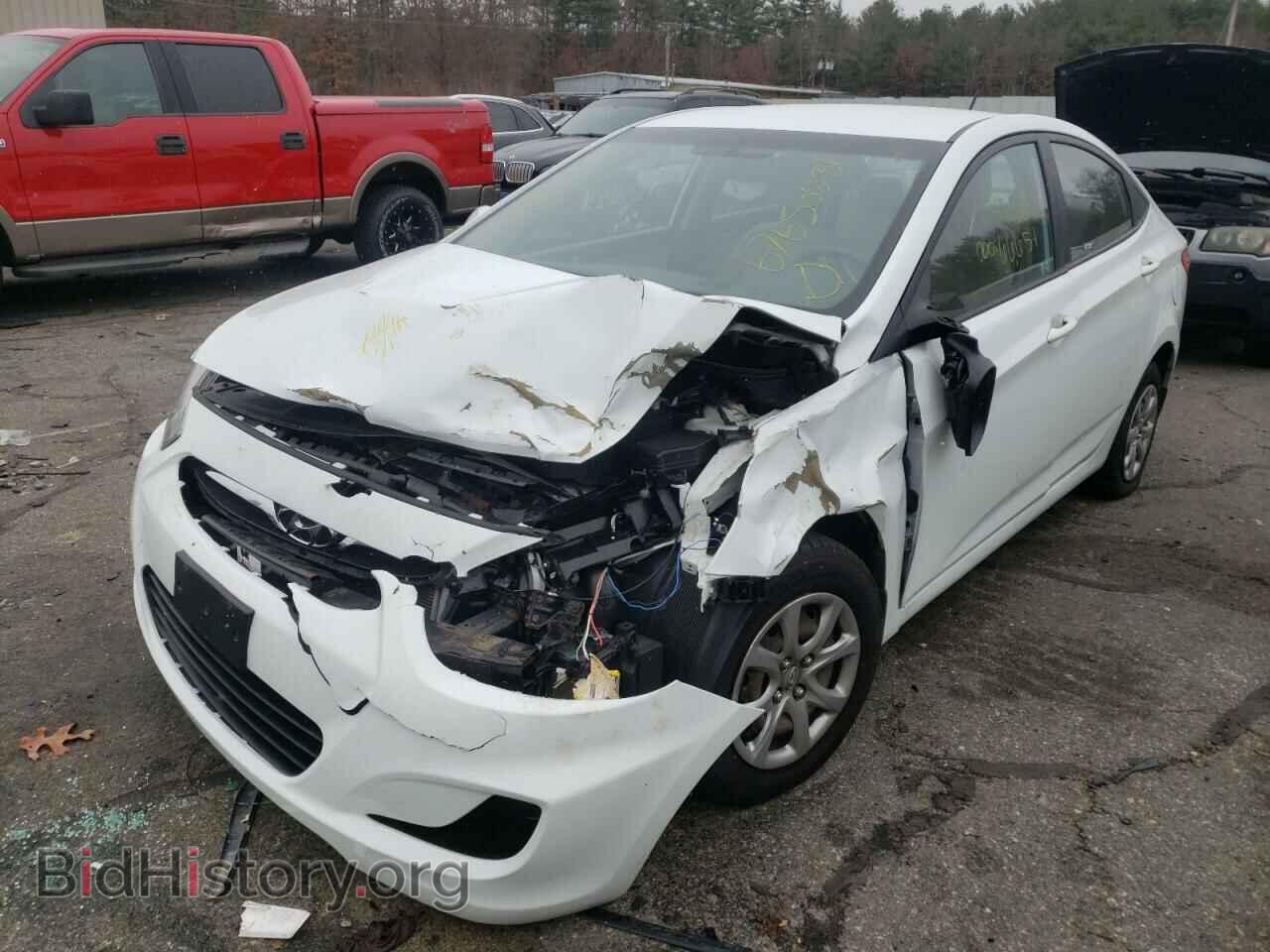 2013 HYUNDAI ACCENT - VIN: KMHCT4AE8DU298877 - Фото 2