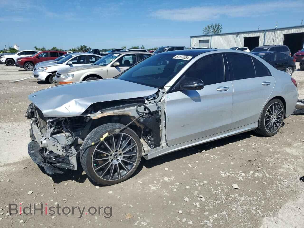 Фотография WDDWF4KB2JR393808 - MERCEDES-BENZ C-CLASS 2018