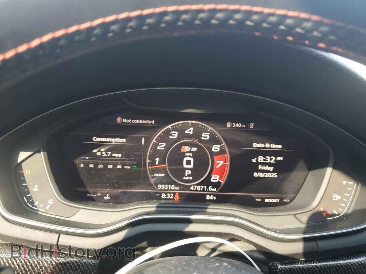2019 AUDI S5/RS5 - VIN: WAUC4CF56KA006319 - Фото 9