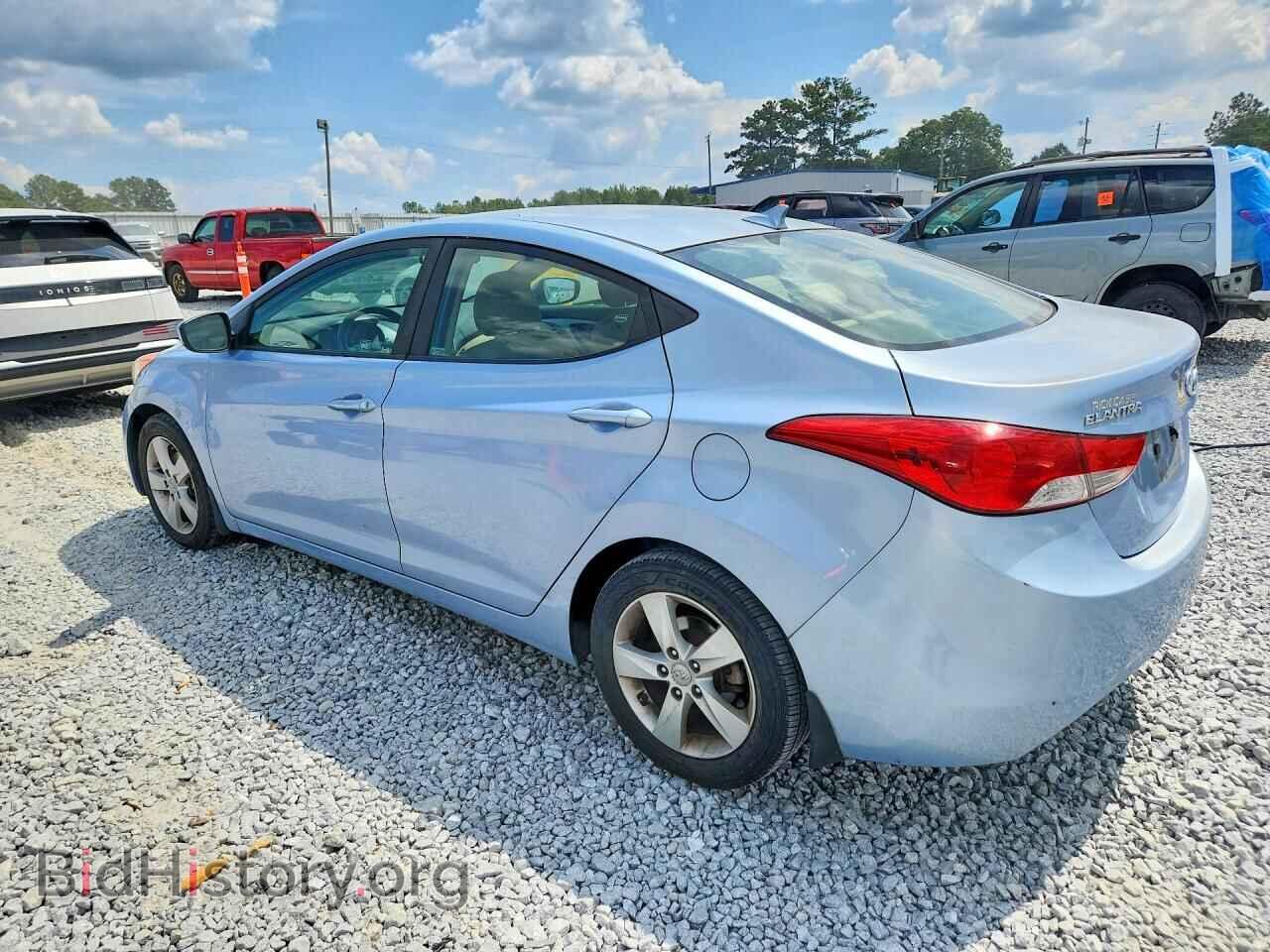 2012 HYUNDAI ELANTRA - VIN: KMHDH4AEXCU466281 - Фото 2