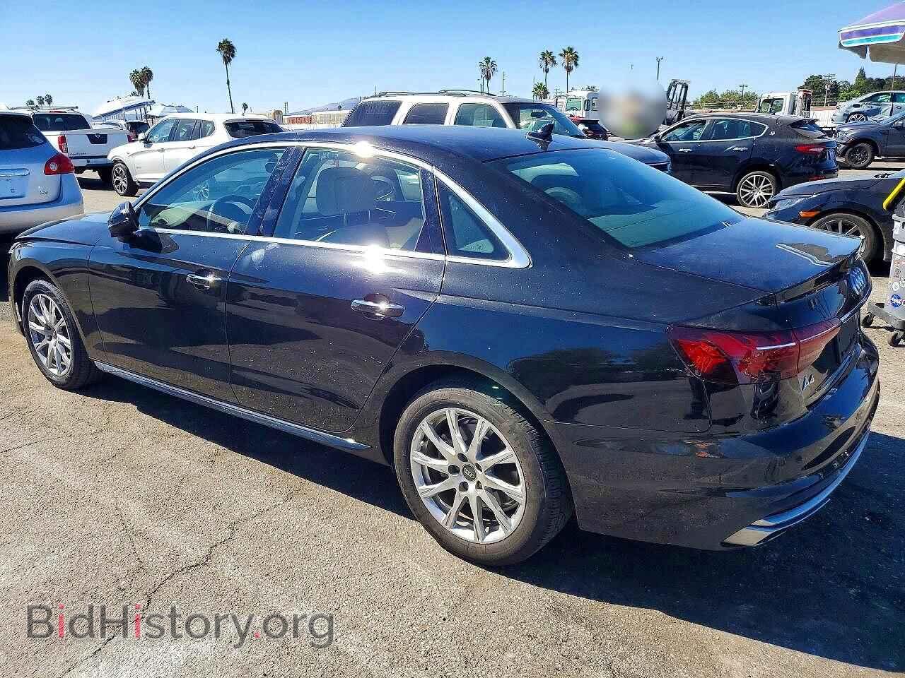 2022 AUDI A4 - VIN: WAUABAF49NA004576 - Фото 2