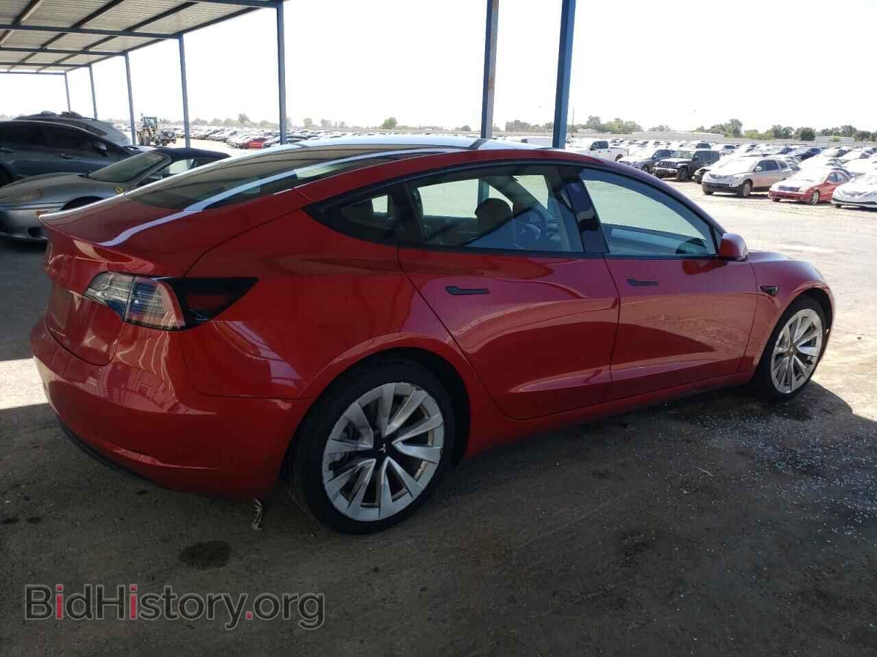 2022 TESLA MODEL 3 - VIN: 5YJ3E1EA9NF303809 - Photo 3