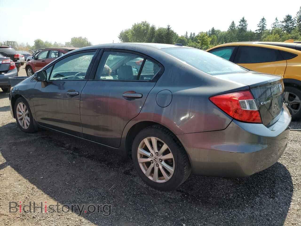 2012 HONDA CIVIC - VIN: 2HGFB2F95CH004309 - Фото 2