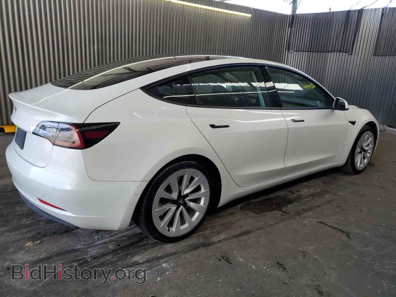 2022 TESLA MODEL 3 - VIN: 5YJ3E1EA0NF287340 - Photo 3