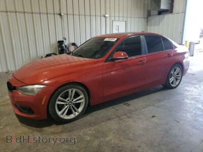 2016 BMW 3 SERIES I, red — VIN WBA8E1G50GNU10741, Copart