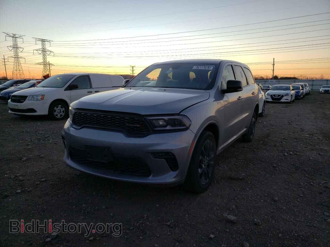 2021 DODGE DURANGO - VIN: 1C4RDJDG1MC641543 - Фото 2