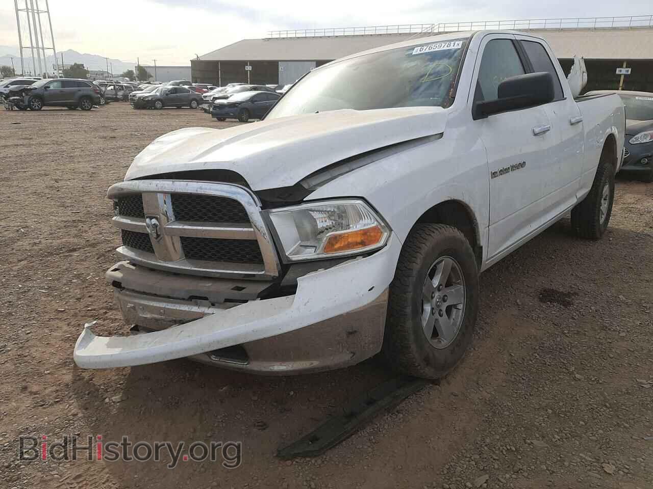 2012 DODGE RAM 1500 - VIN: 1C6RD7GP1CS220481 - Фото 2
